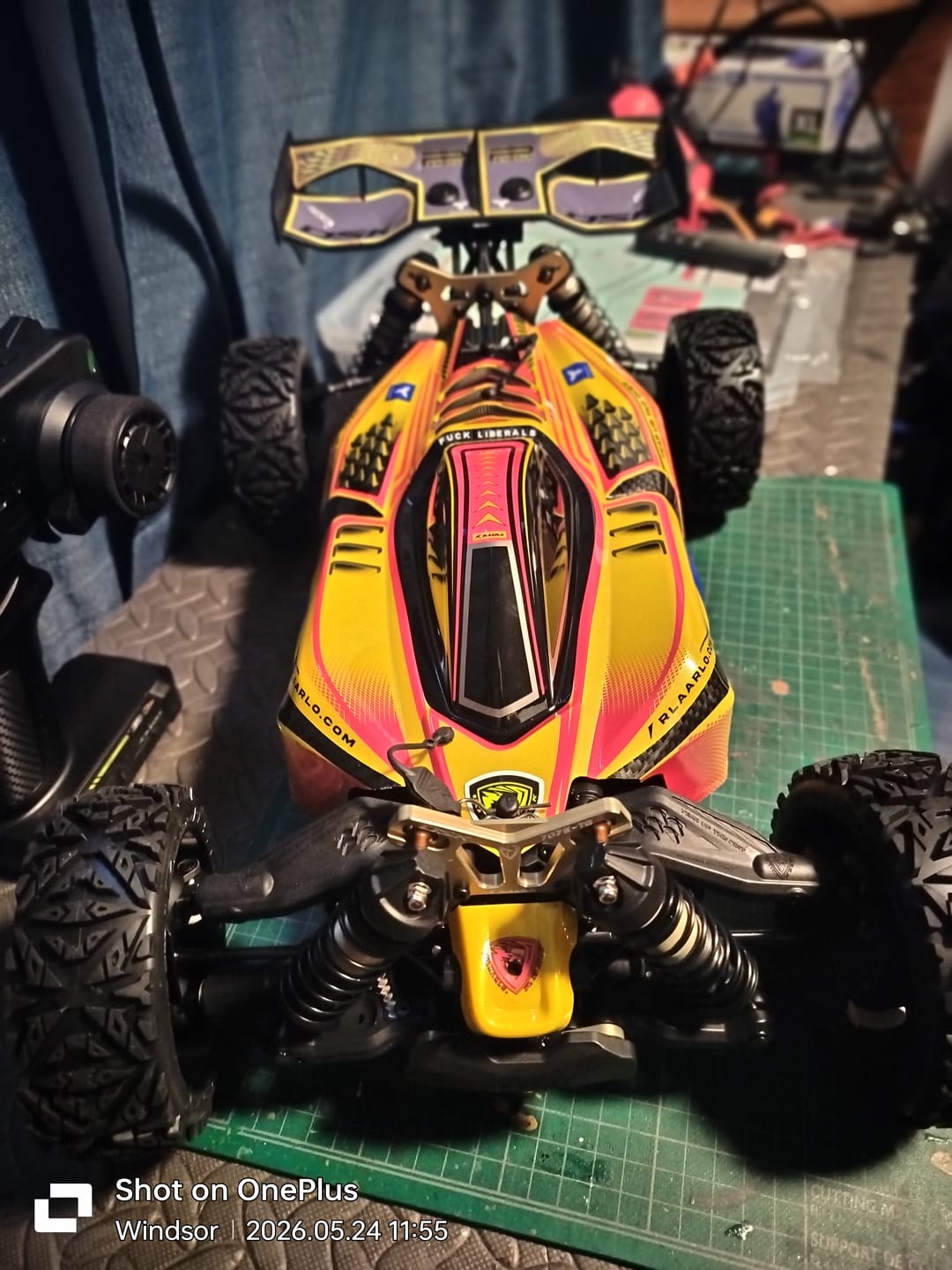 Customer photo review of Rlaarlo 1/8 4WD Buggy Dragon Scale Knight | DSK RTR