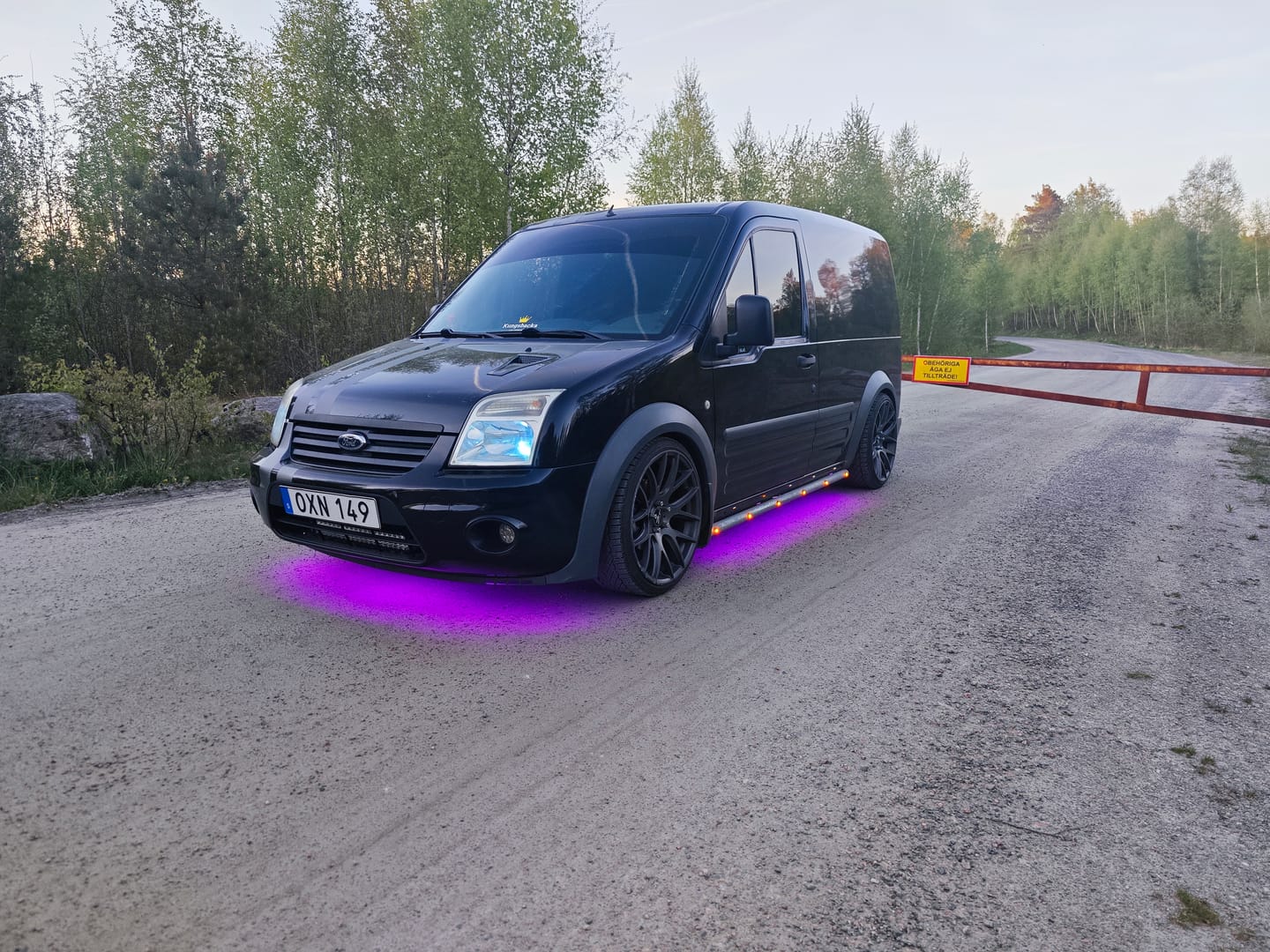 Customer photo review of ELGlow® PRO Universal Car Underglow Kit
