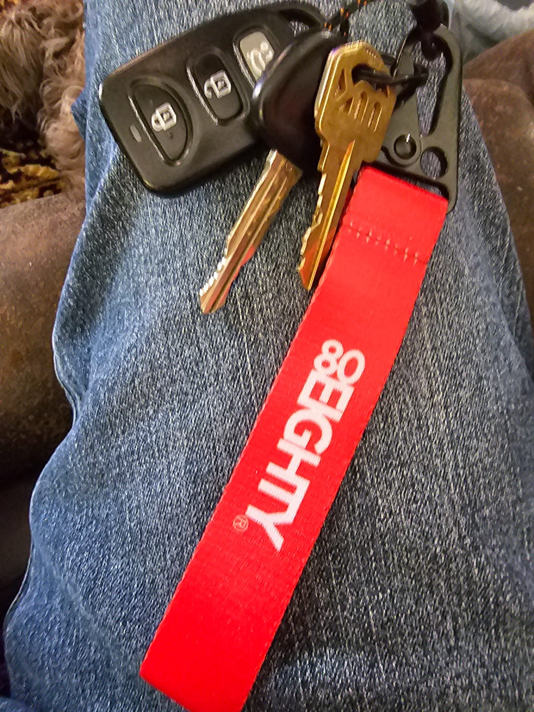 Customer photo review of 80Eighty® Remove Before Launch WristStrap