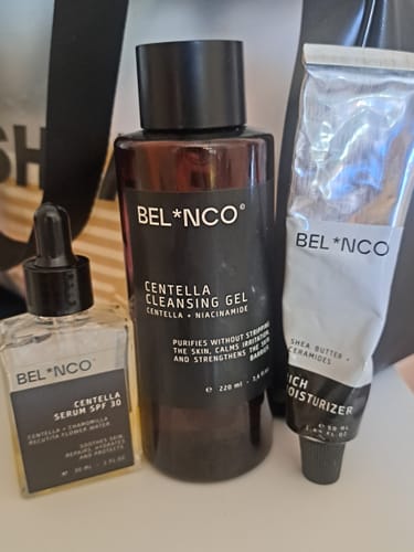 Customer photo review of Centella Cleansing Gel