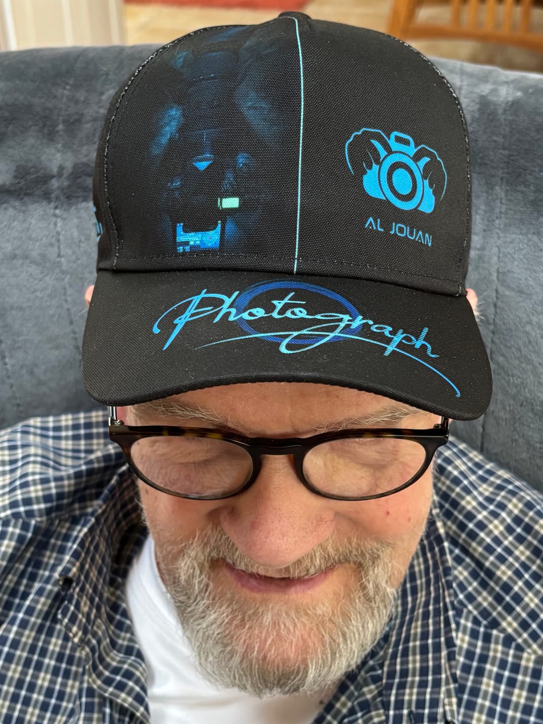 Customer photo review of Personalized Cap, Customized Photography Classic Cap