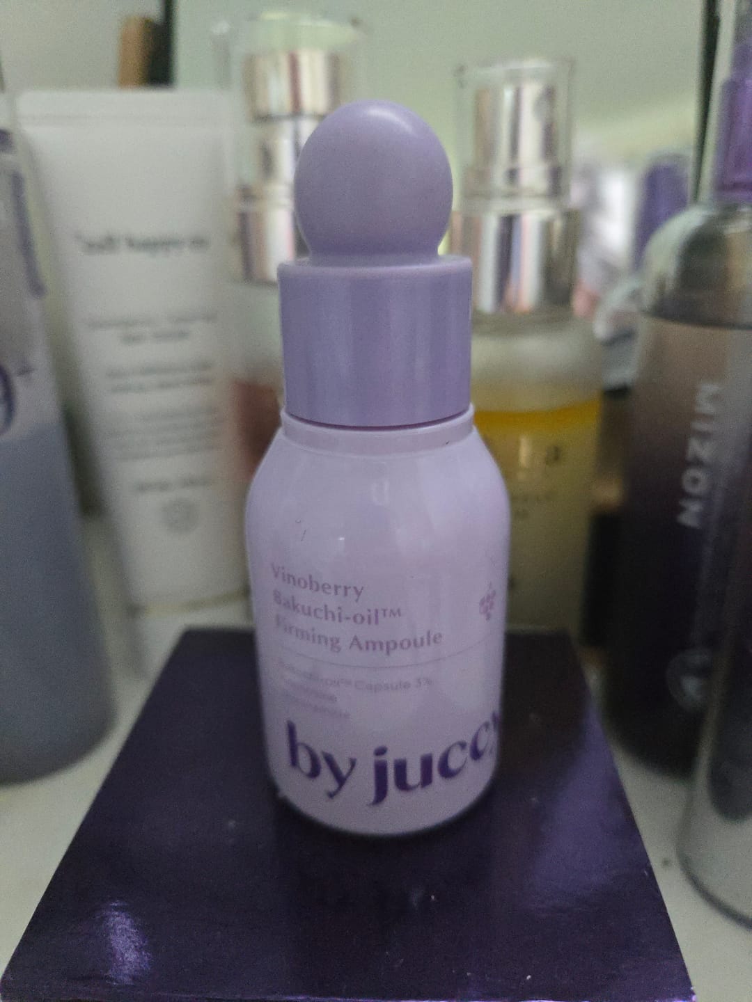 Customer photo review of By Juccy - Ampoule raffermissante anti-âge Vinoberry au Bakuchiol - 30ml