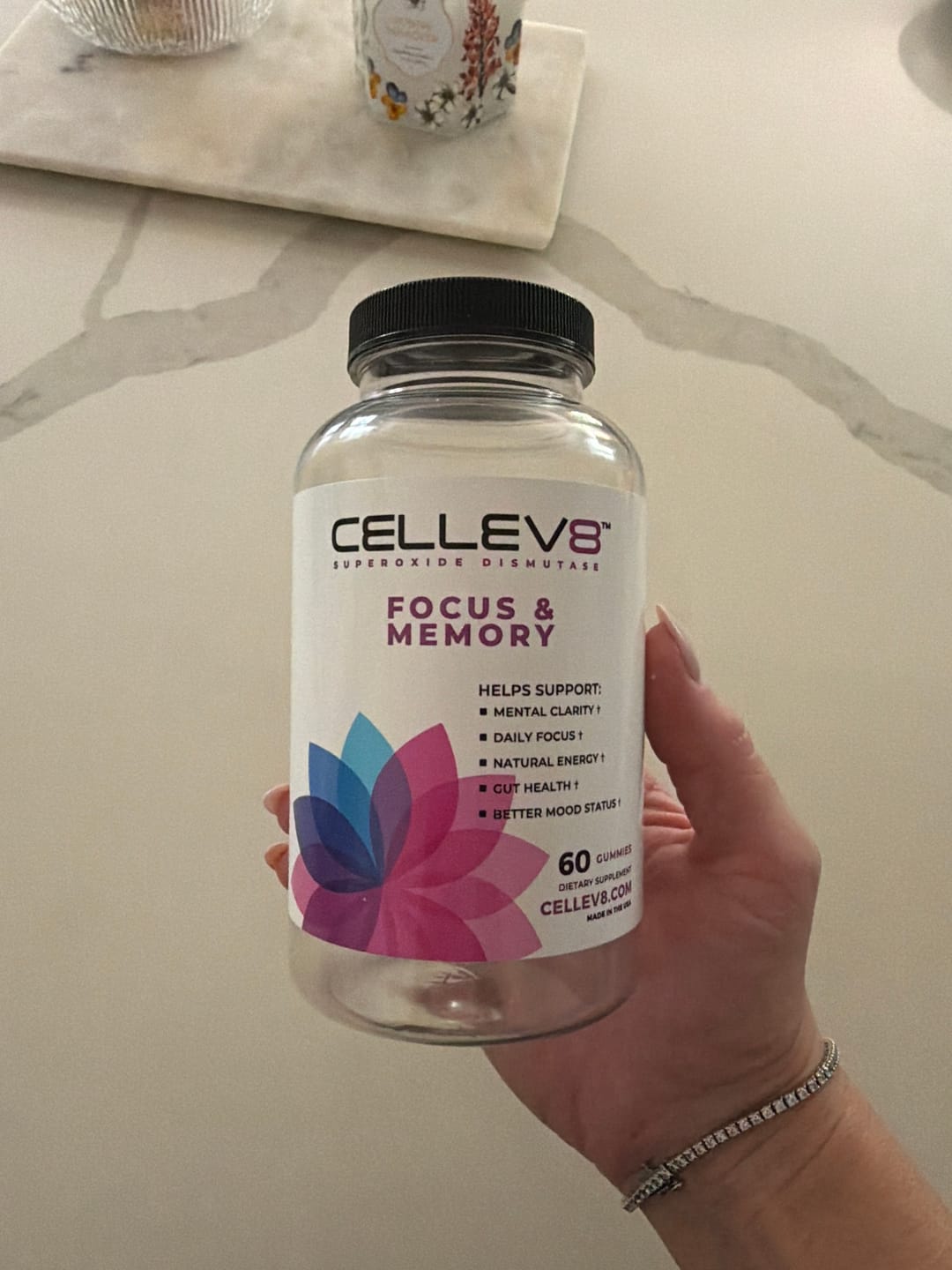 Customer photo review of Focus & Memory Gummies (60ct. Bottle)