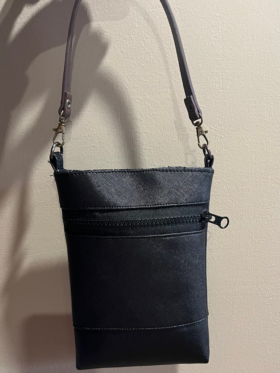 Customer photo review of Wanderlust Phone Bag Pattern