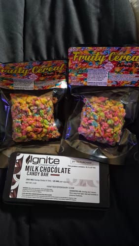 Customer photo review of Ignite Chocolate Candy Bar