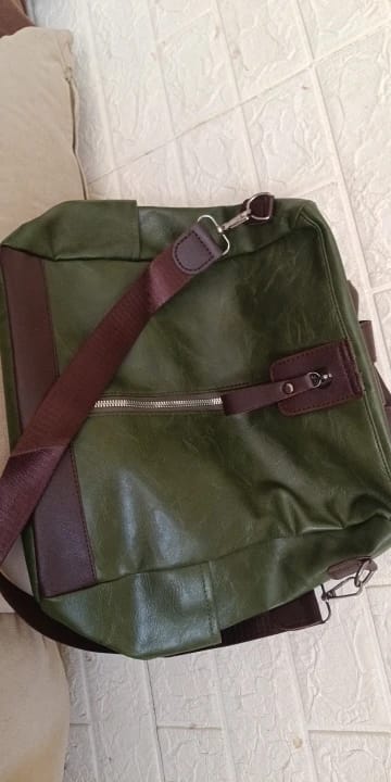 Customer photo review of Sac à Dos avec Compartiment Dorsal Antivol Femme