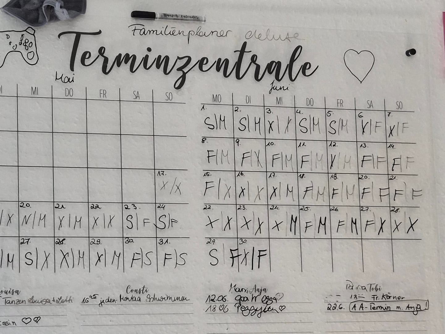 Customer photo review of 2 Monatskalender