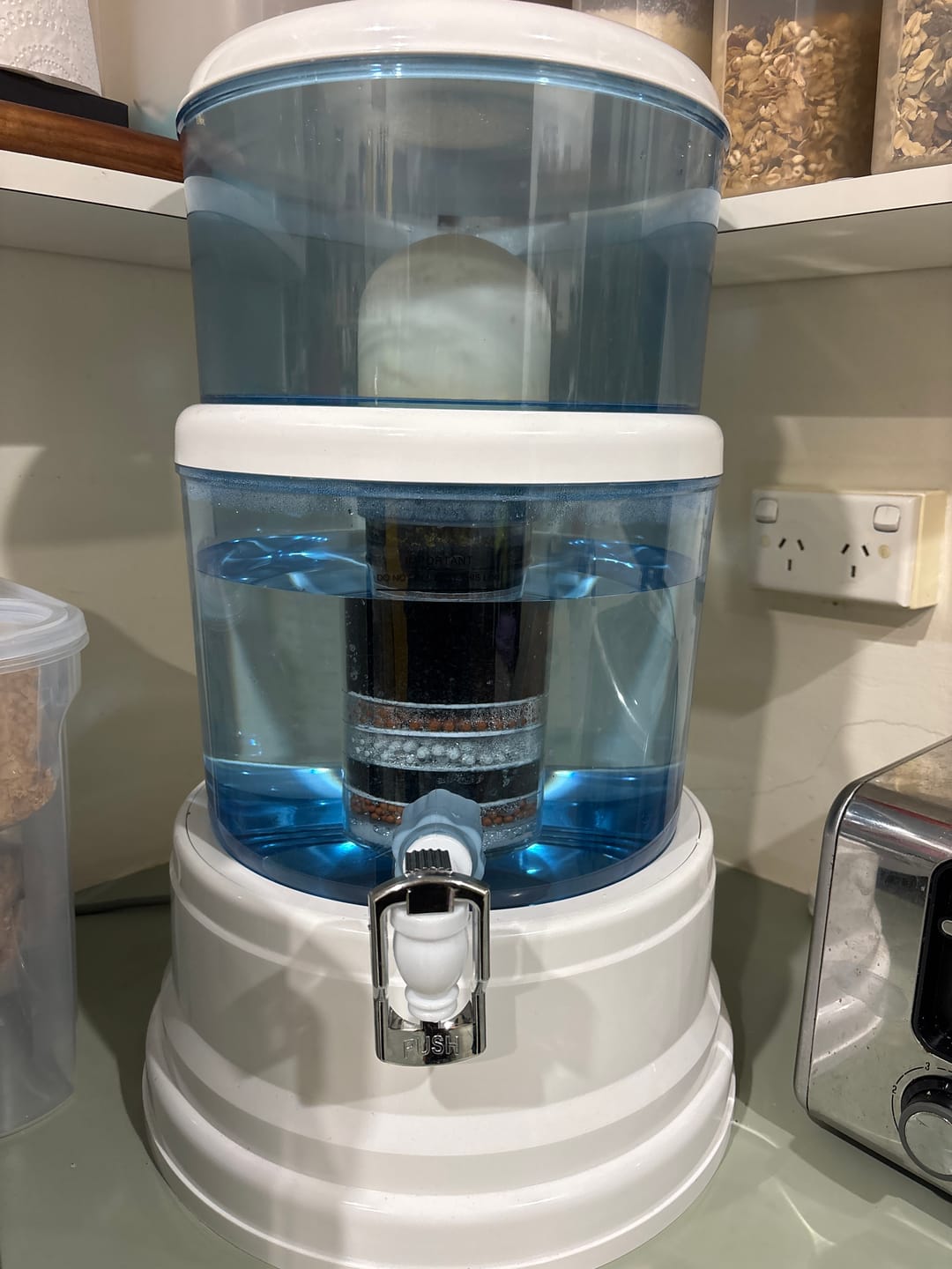 Customer photo review of Trinity by HolyH₂O™ | Fluoride Filter