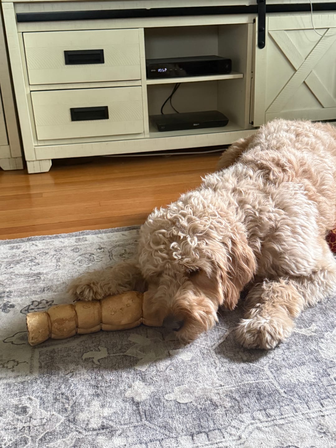 Customer photo review of 10-12 Inch Peanut Butter Cheek Roll