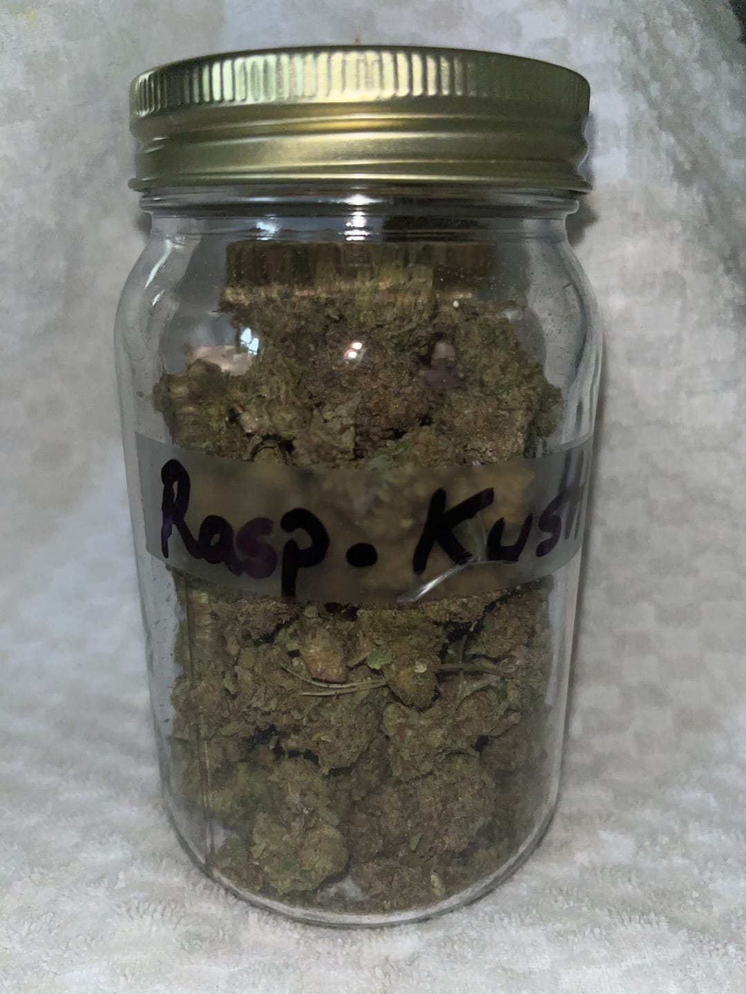 Customer photo review of Raspberry Kush Minis  - Bulk Minis - Indica