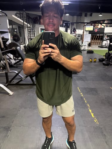 Customer photo review of Training Sport Tee - Black