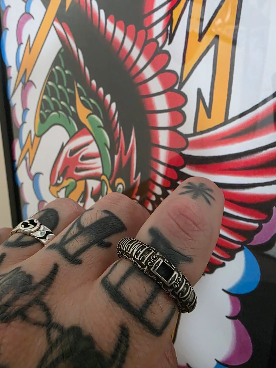 Customer photo review of UPGRADED CATACOMBS RING