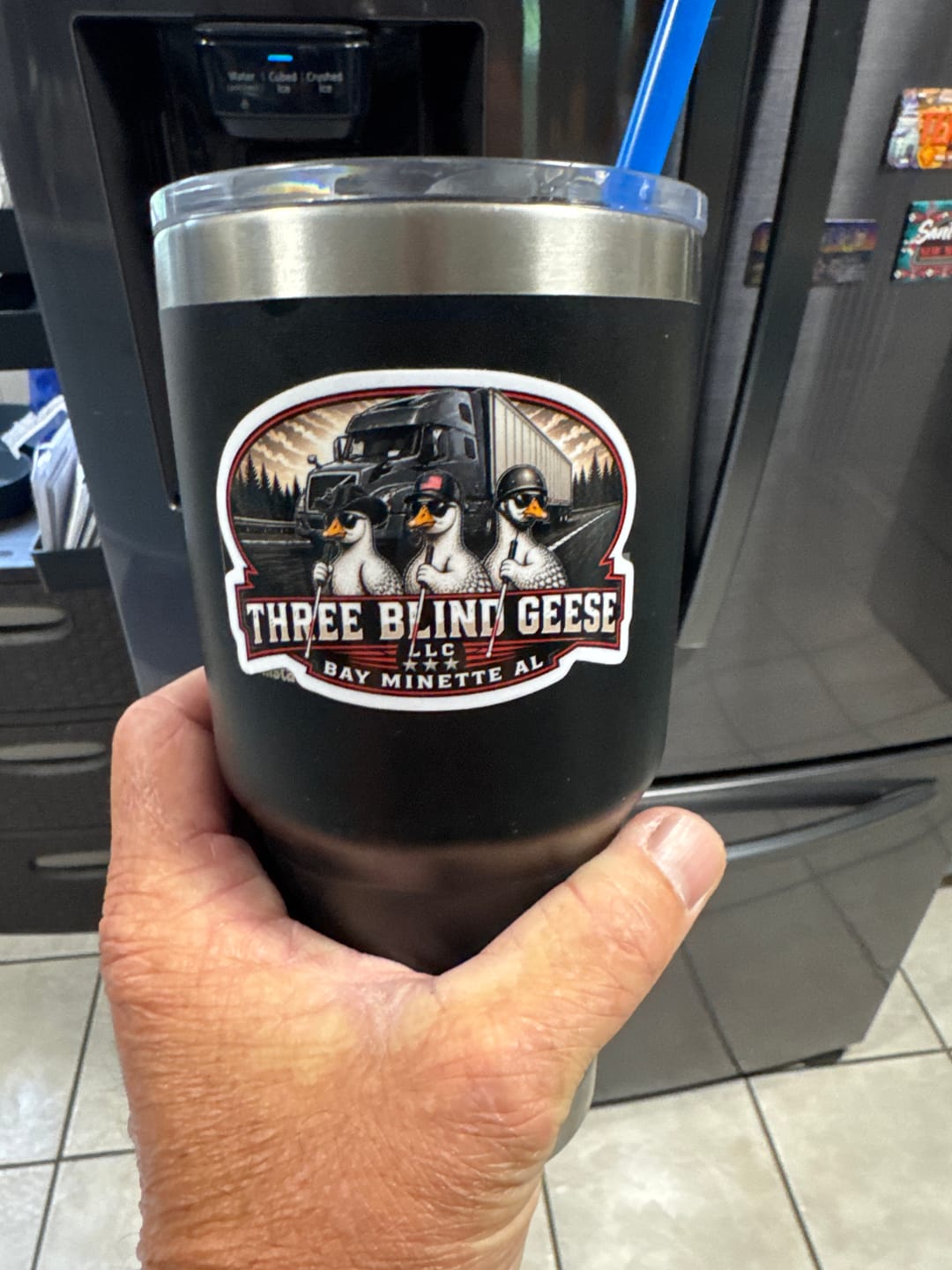 Customer photo review of Custom Sticker Sale - 3"