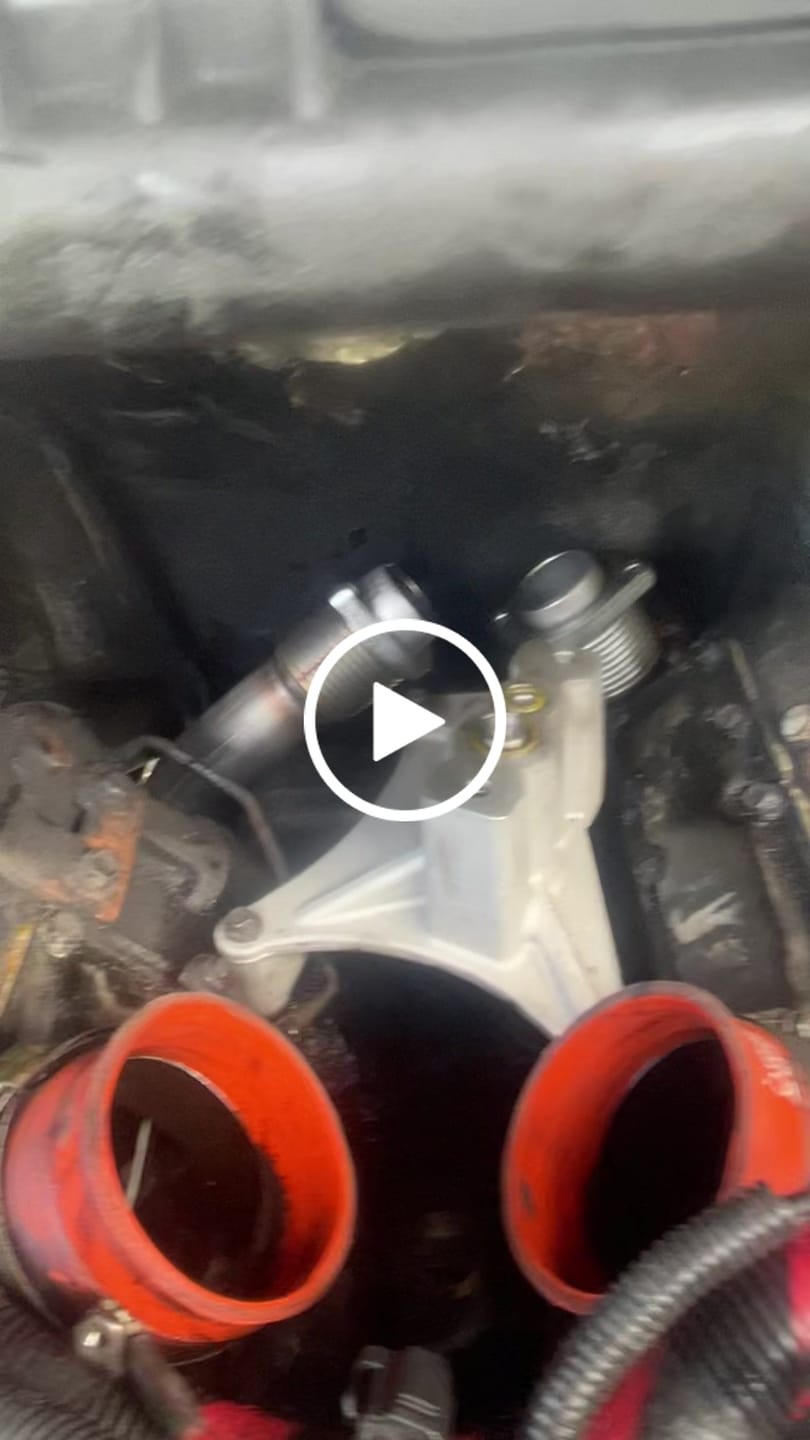 Customer video review of 1999.5-2003 Powerstroke KC Turbos Upgraded Bellowed Up-Pipe Kit (300323)