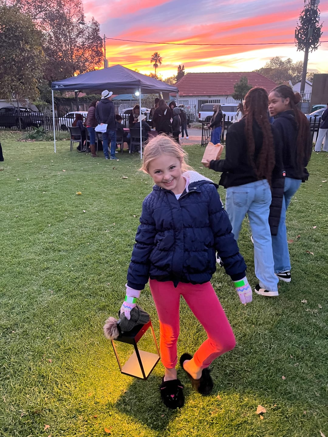 Customer photo review of Luxury Metal Solar Lantern