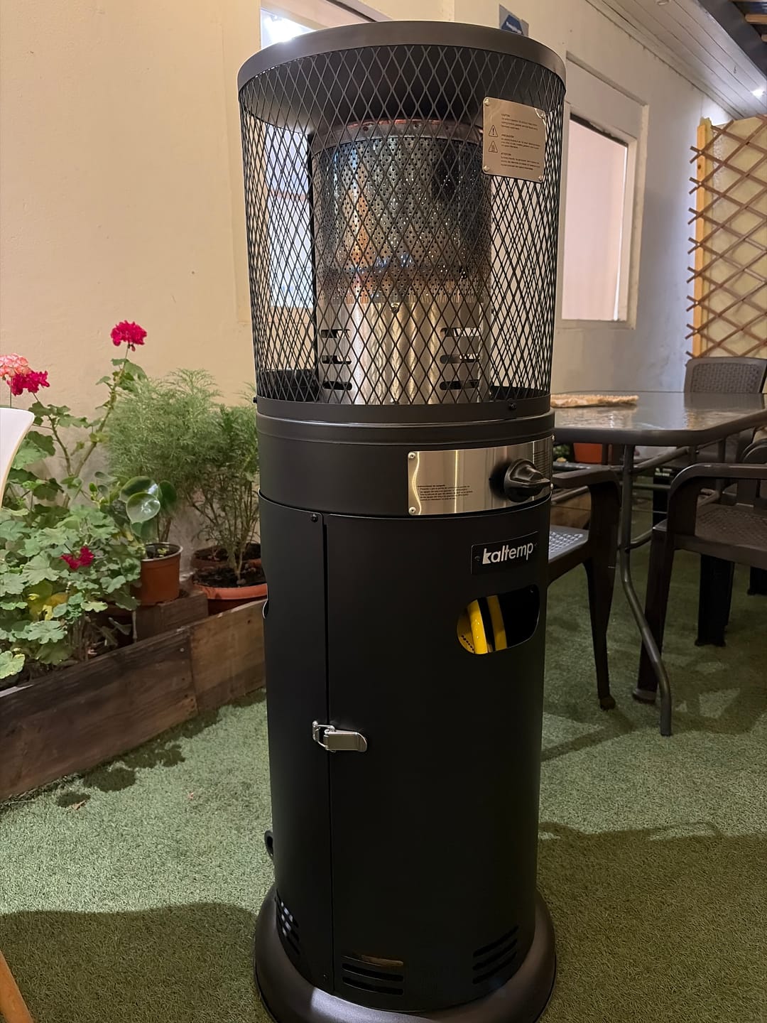 Customer photo review of Estufa Calefactor a Gas Kaltemp Eiger 6KW | 6m2 Terraza