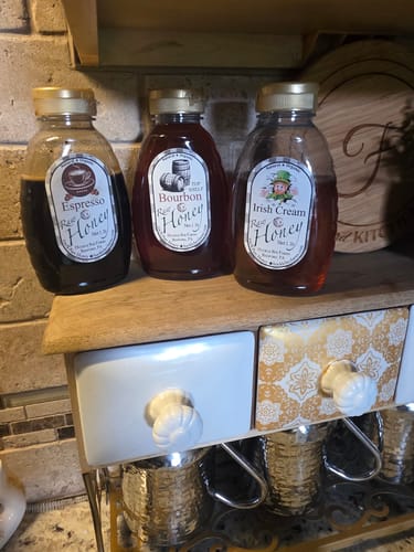 Customer photo review of ☕ Coffee Lover’s Honey Bundle – Espresso, Bourbon & Irish Cream Honey