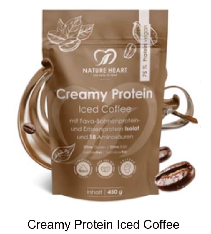 Customer photo review of Creamy Protein Iced Coffee