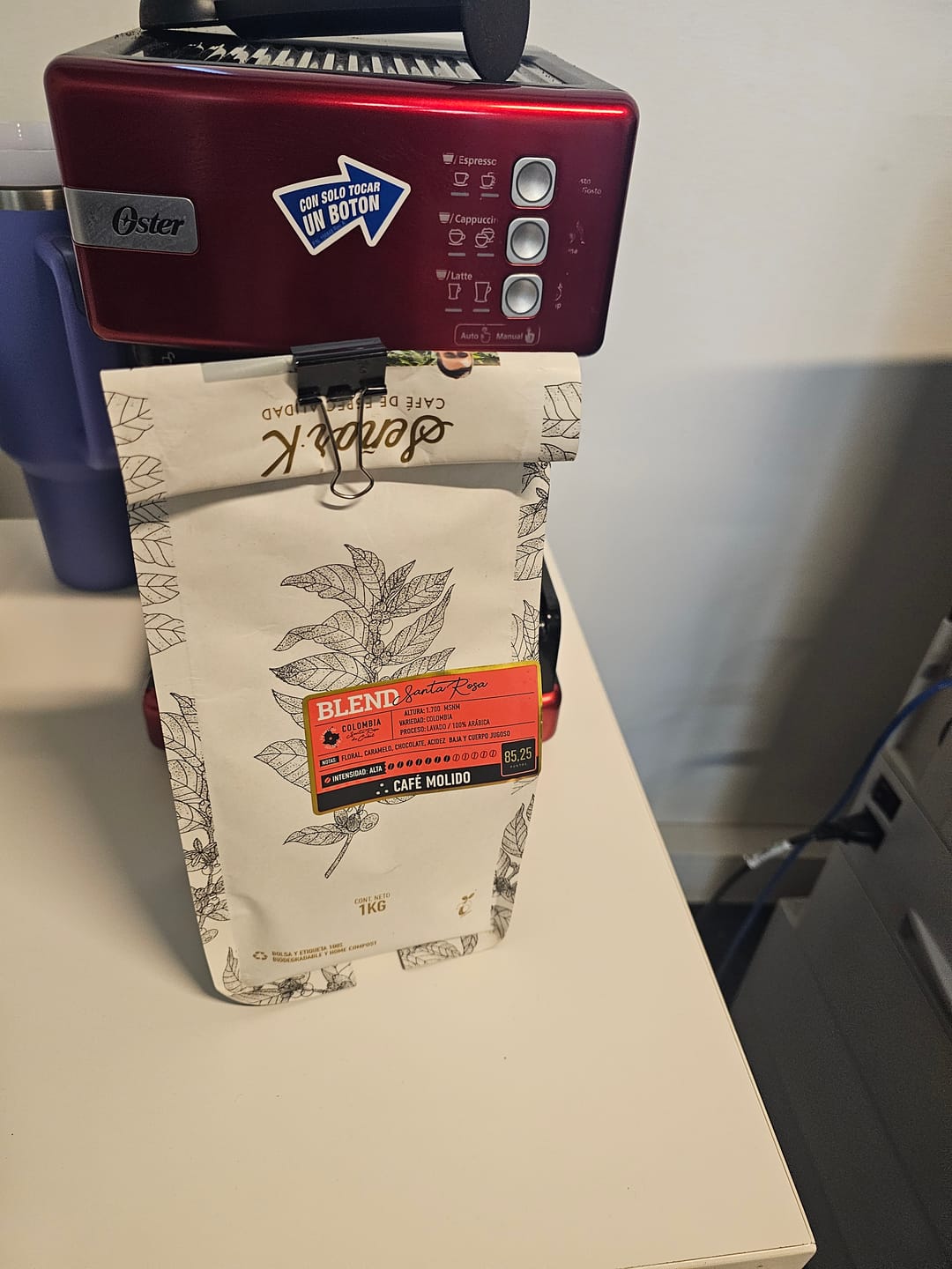 Customer photo review of Colombia | Blend Santa Rosa Bolsa 1 KG | MOLIDO