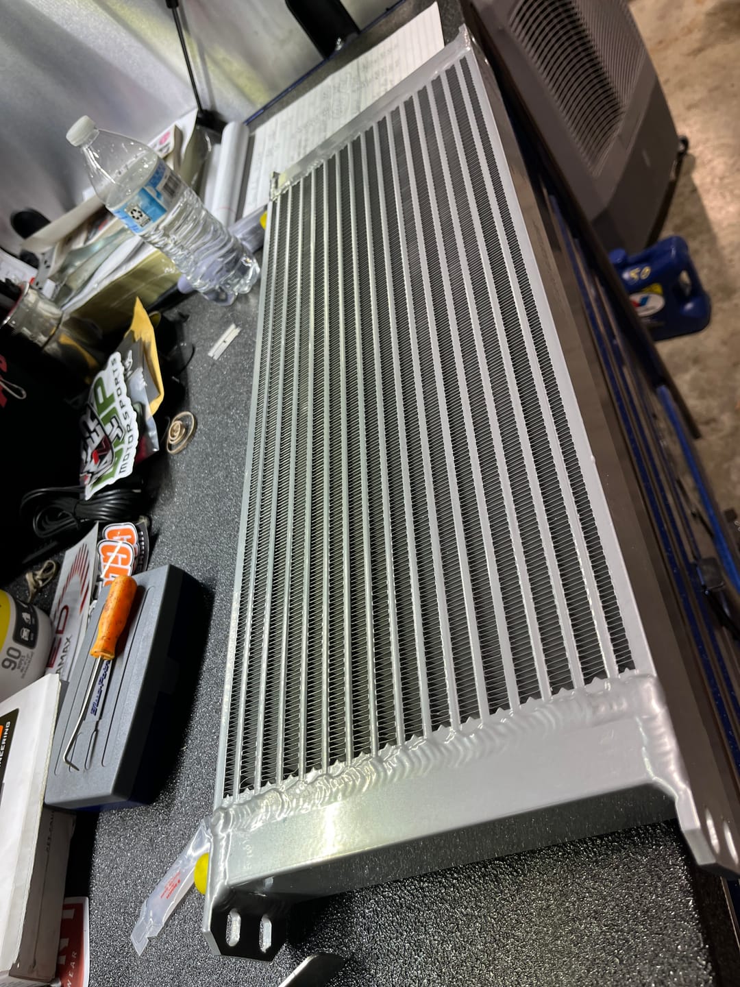 Customer photo review of FSD 10-12 Ram/Dodge Cummins Elite Drop-In Transmission Cooler Kit