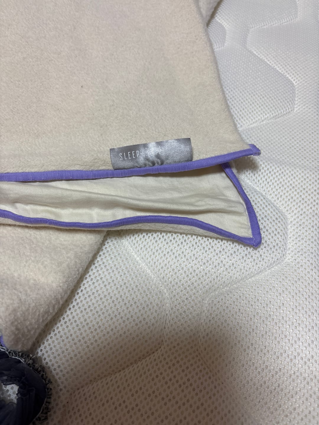 Customer photo review of NEW! SLEEP HEXAGON 温泉ヒーリングブランケット