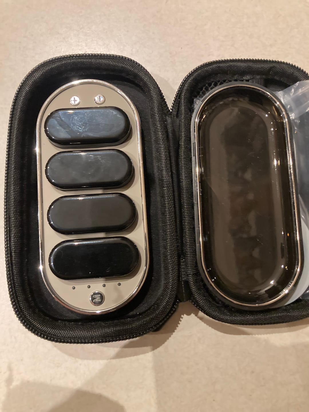 Customer photo review of Vibit PULSE - Wireless Electrical Muscle Stimulator
