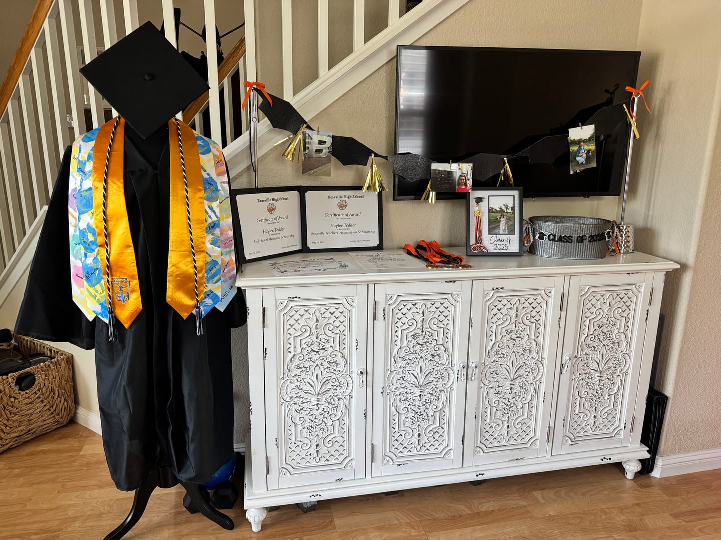 Customer photo review of The Celebration Stand (sold as a pair) NEW