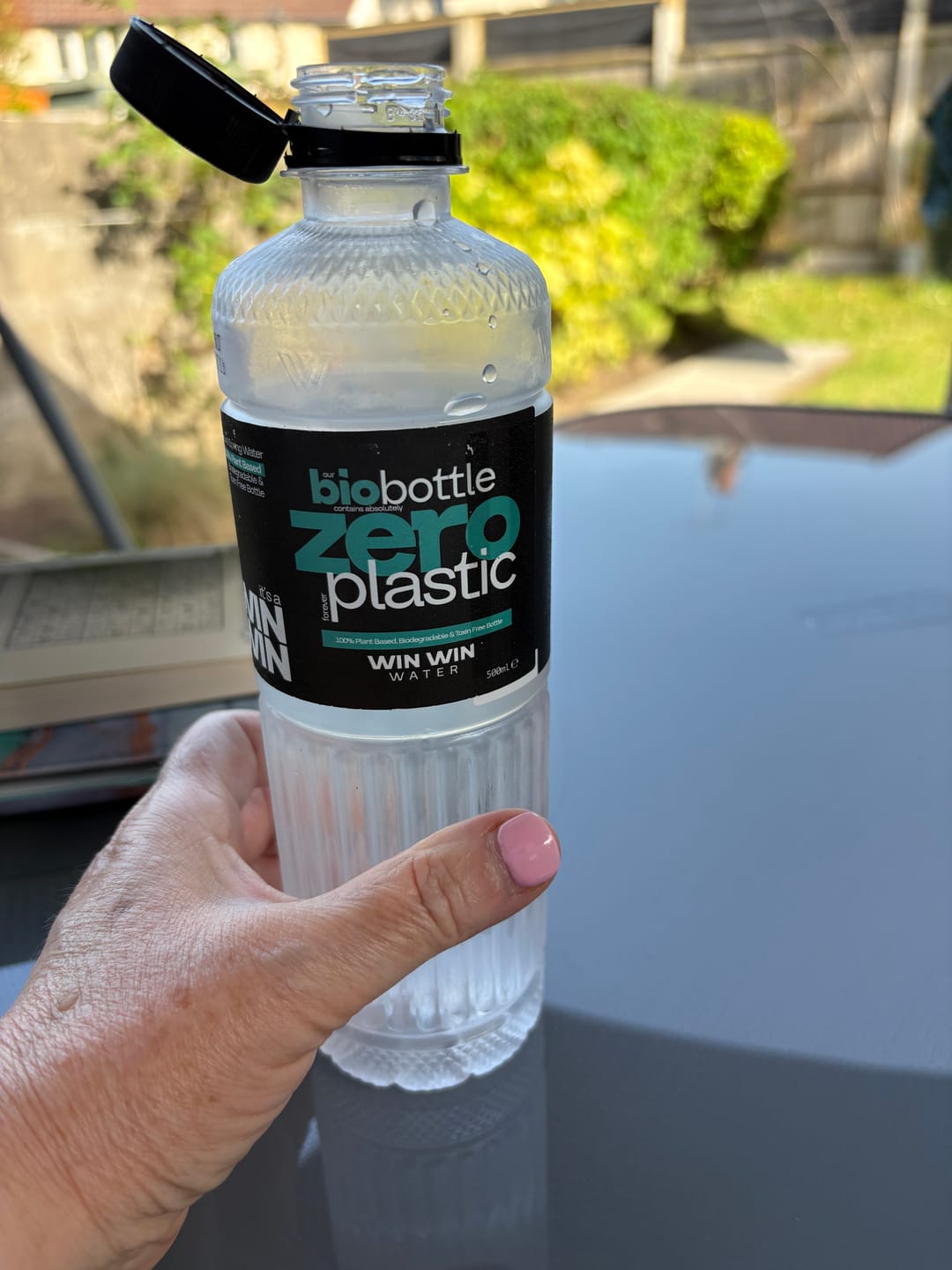 Customer photo review of 500ml Naturally Alkaline Spring Water