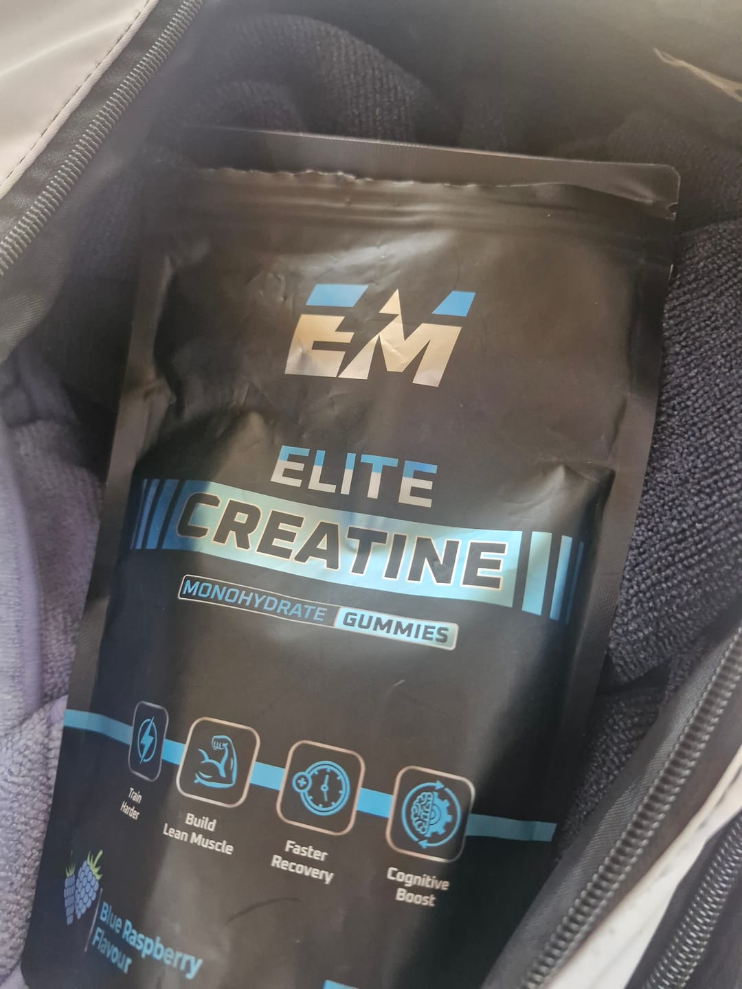 Customer photo review of Creatine Monohydrate Gummies