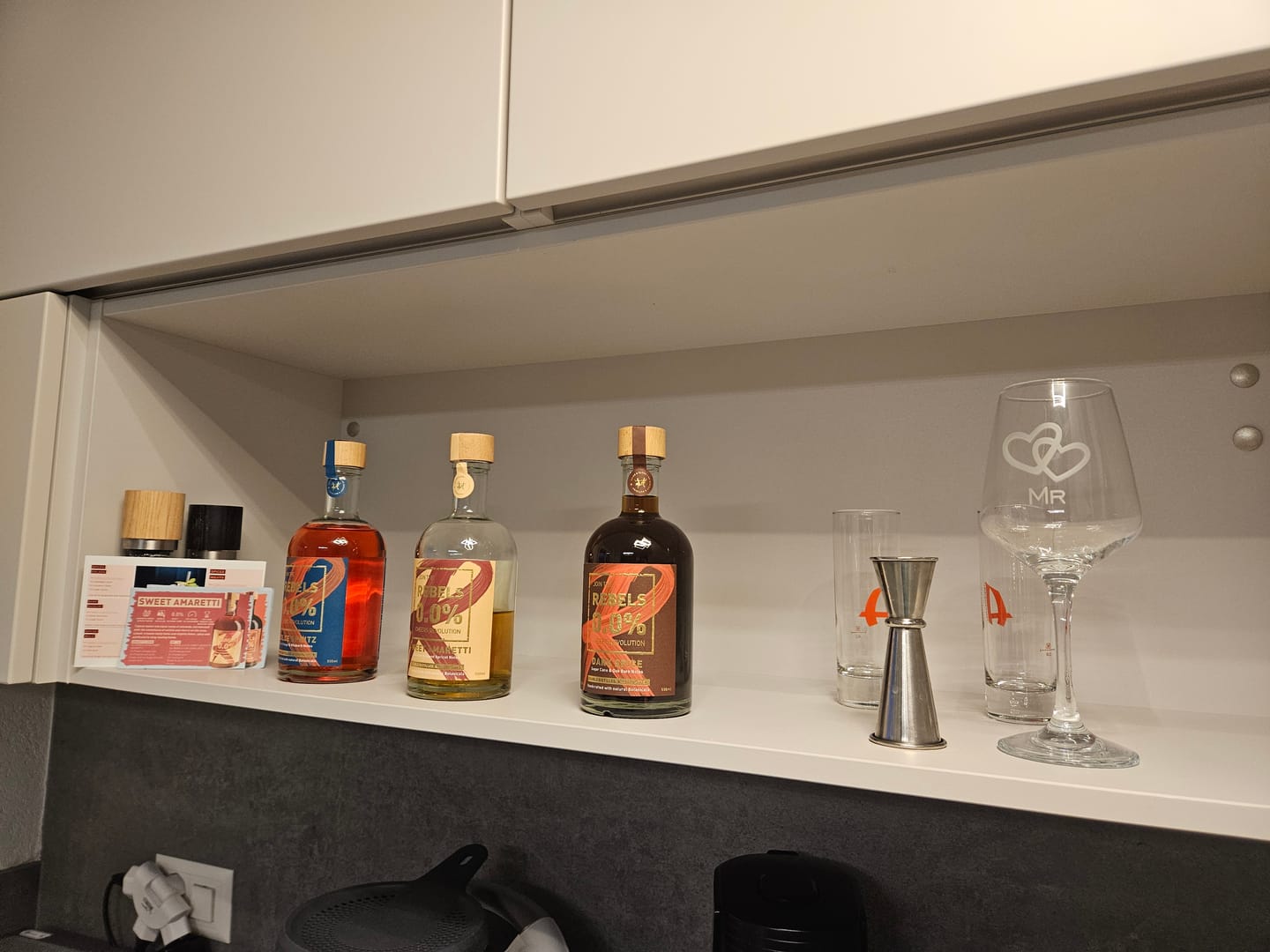 Customer photo review of REBELS 0.0% DOLCE SPRITZ (alcohol-free Spritz)