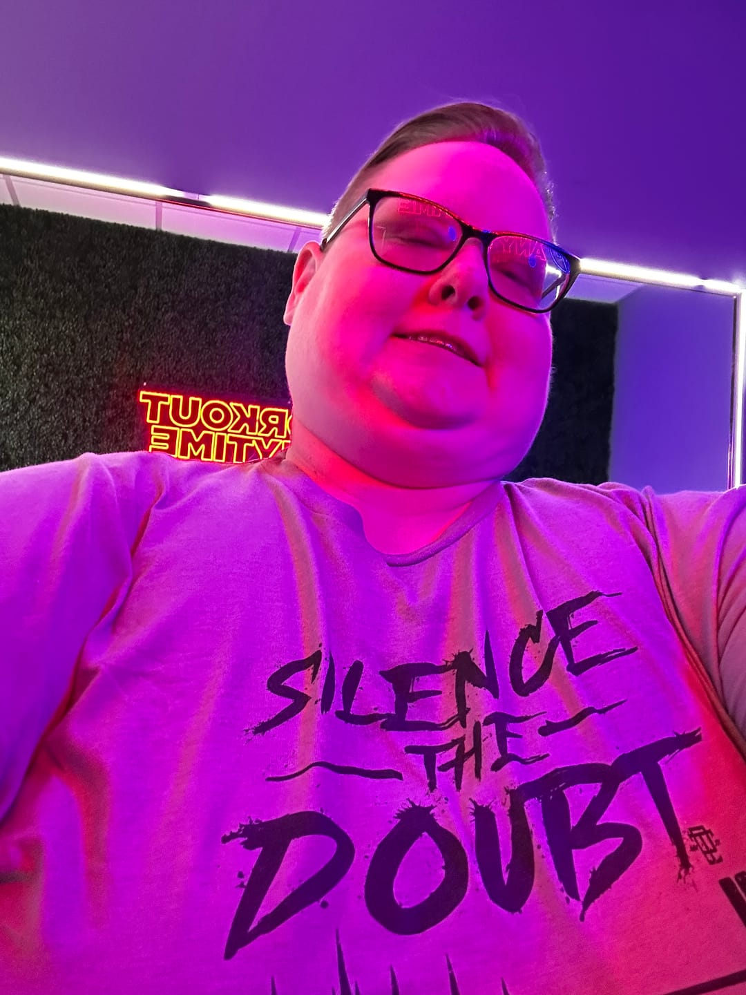 Customer photo review of Dude That Lifts Shirt Club for Him