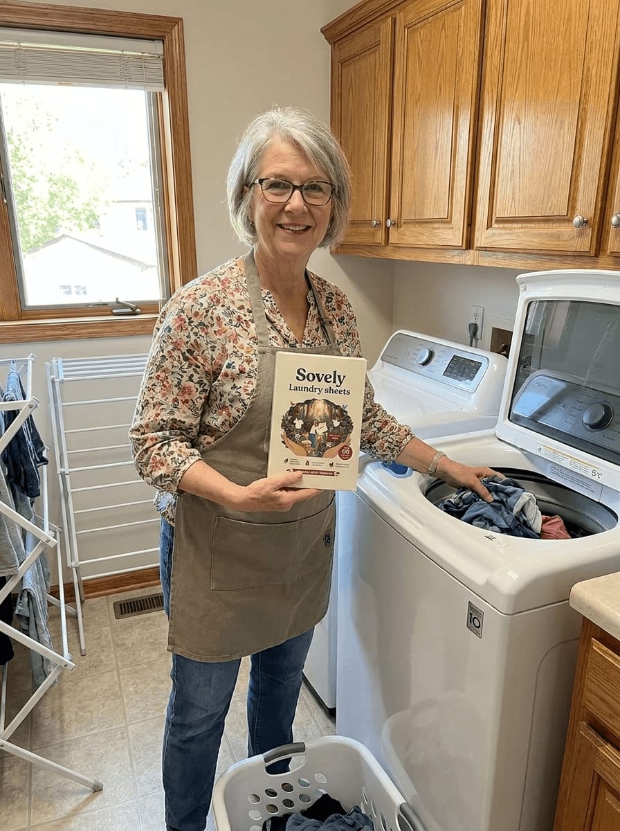 Customer photo review of Eco-Friendly Laundry Sheets