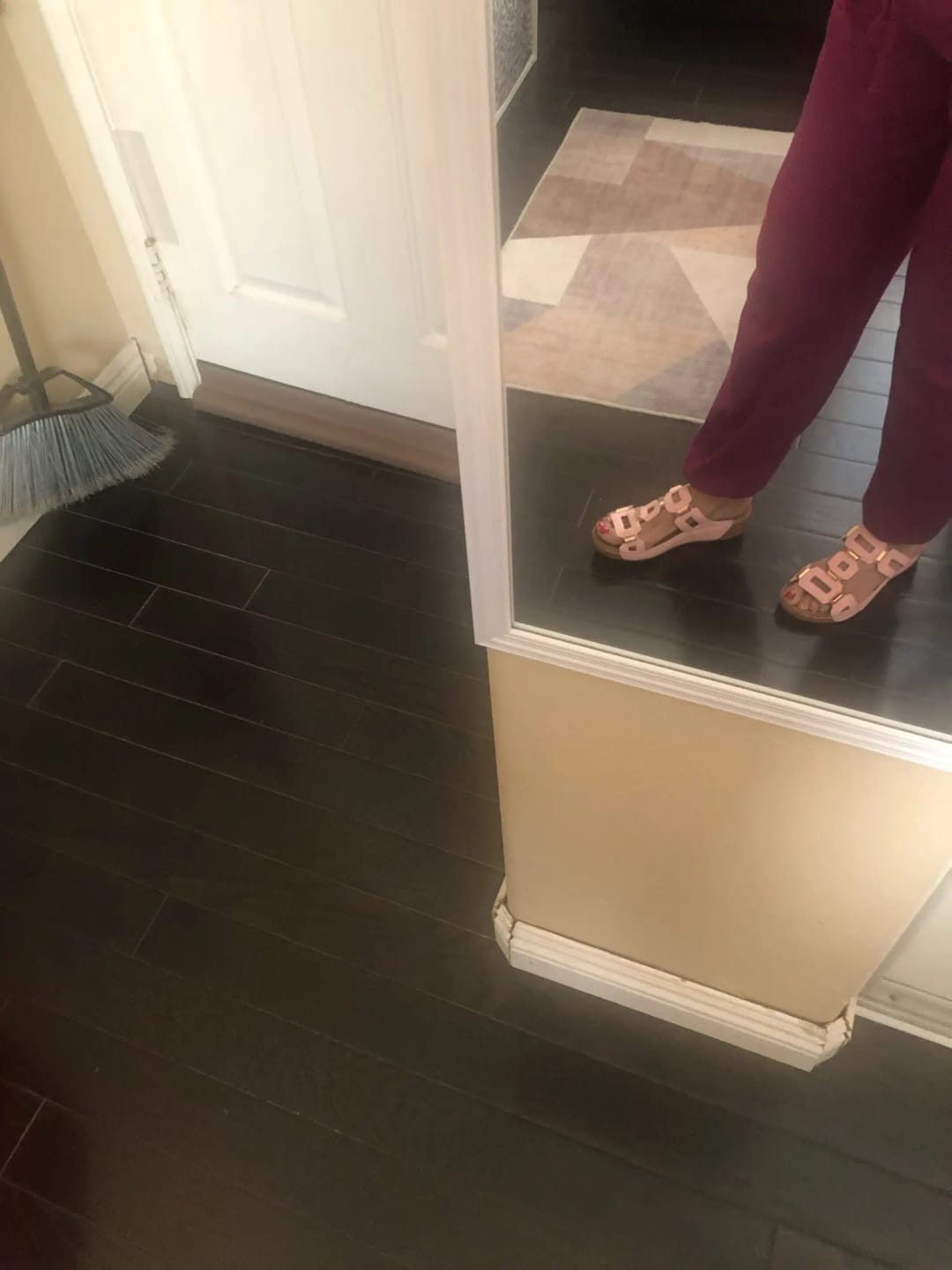 Customer photo review of Large Size Roman Style Women's Sandals Open Toe Beach Slippers 2026 Summer Wedges Comfortable Outdoor Slip-On Shoes for Women