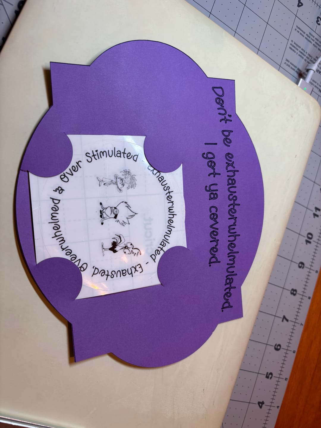 Customer photo review of Evil Minion - Despicable Me, Svg, Dxf, Eps, Png