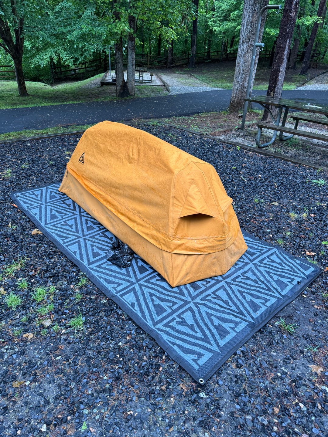 Customer photo review of DOMINATOR 3.0 CANVAS BEDROLL