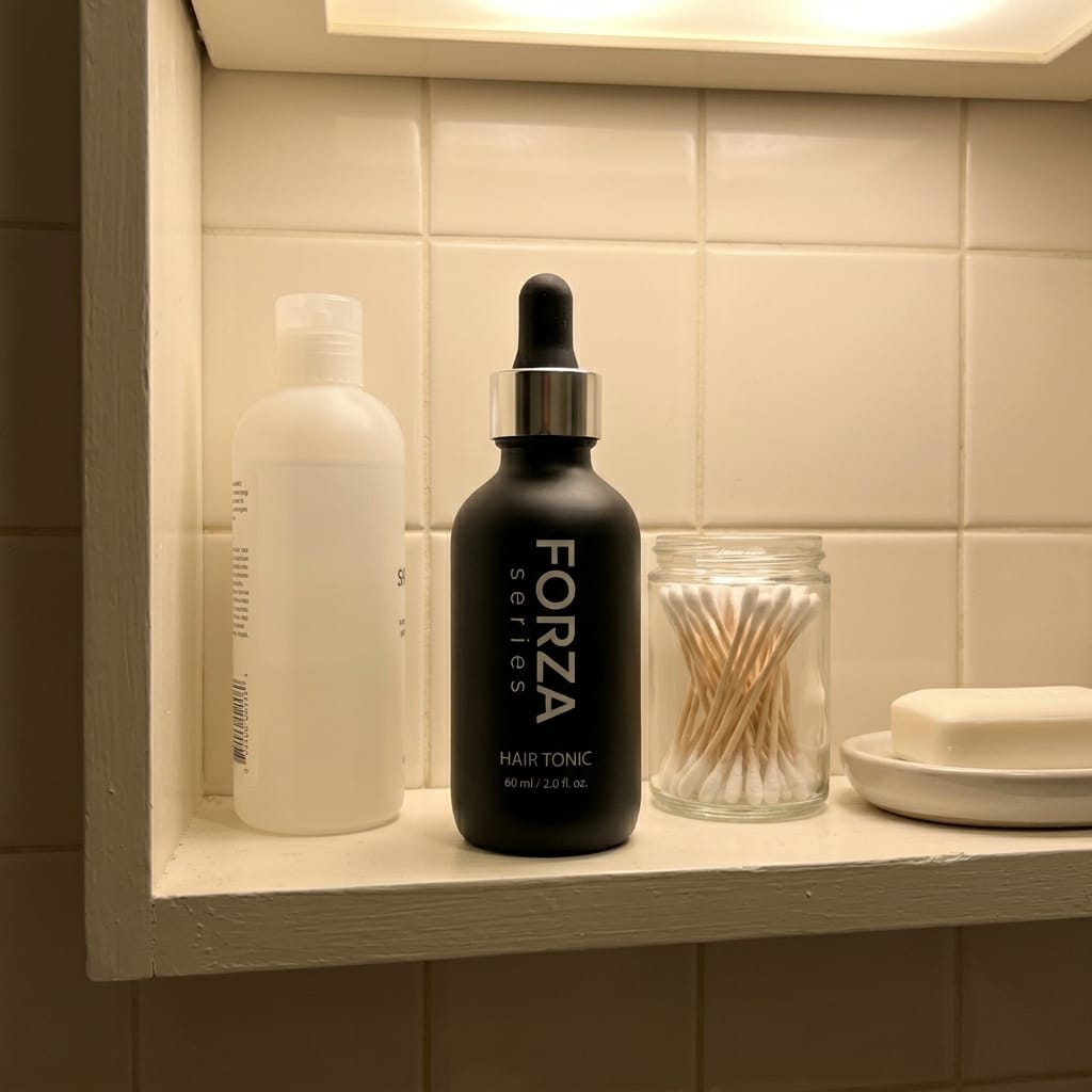 Customer photo review of Hair Tonic | Crecimiento Capilar 2X1
