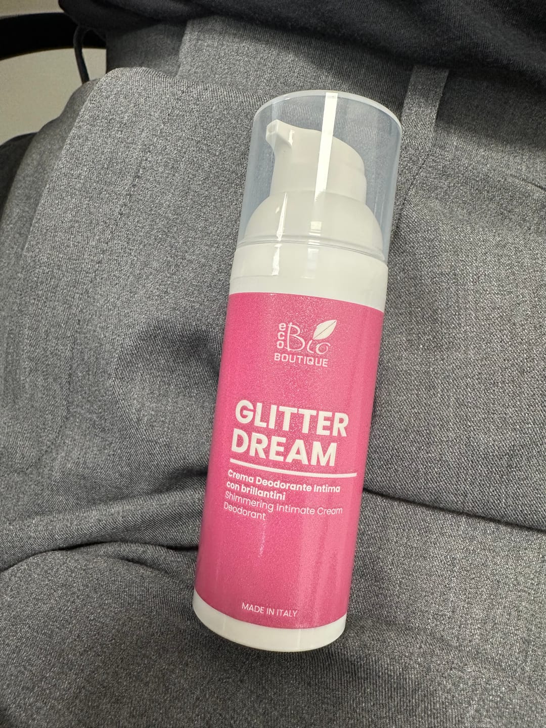 Customer photo review of Glitter Dream - Crema Intima