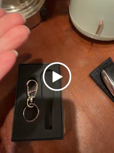 Customer video review of 80Eighty® 10mm Wrench Keychain