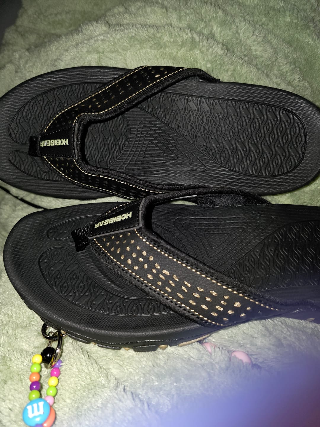 Customer photo review of Ramble Lite - Wide Toe Slippers