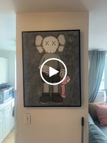 Customer review photo for Kaws Pop Art #KS023