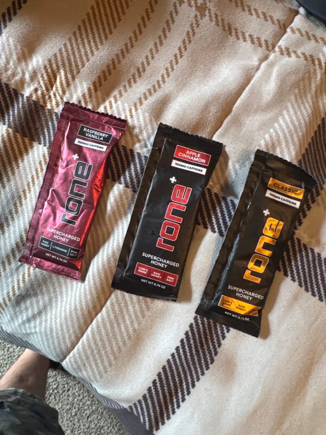 Customer photo review of 200mg Caffeine - Classic - SuperCharged Honey (20-Pack)