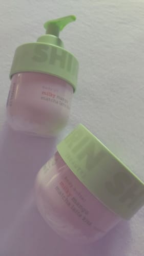 Customer photo review of Body Oil Milky Mango Matcha Latte Kiss