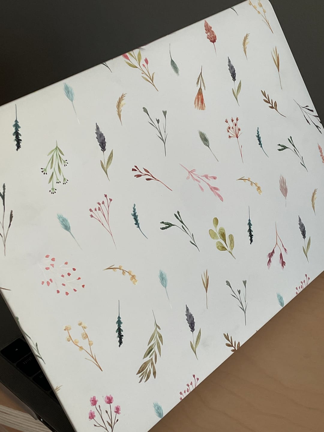 Customer photo review of Dried Flowers Protective Case for MacBook Air & Pro 13/14/15/16 inch