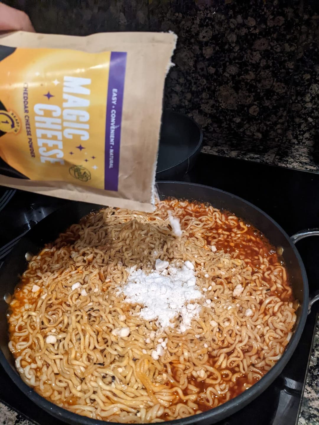 Customer photo review of Living Jin Foods: Vegan Cheese Powder