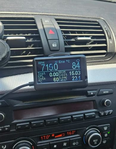 Customer photo review of UG Track EM Plus v1.4c OBD2 Scanner Code Reader Gauge