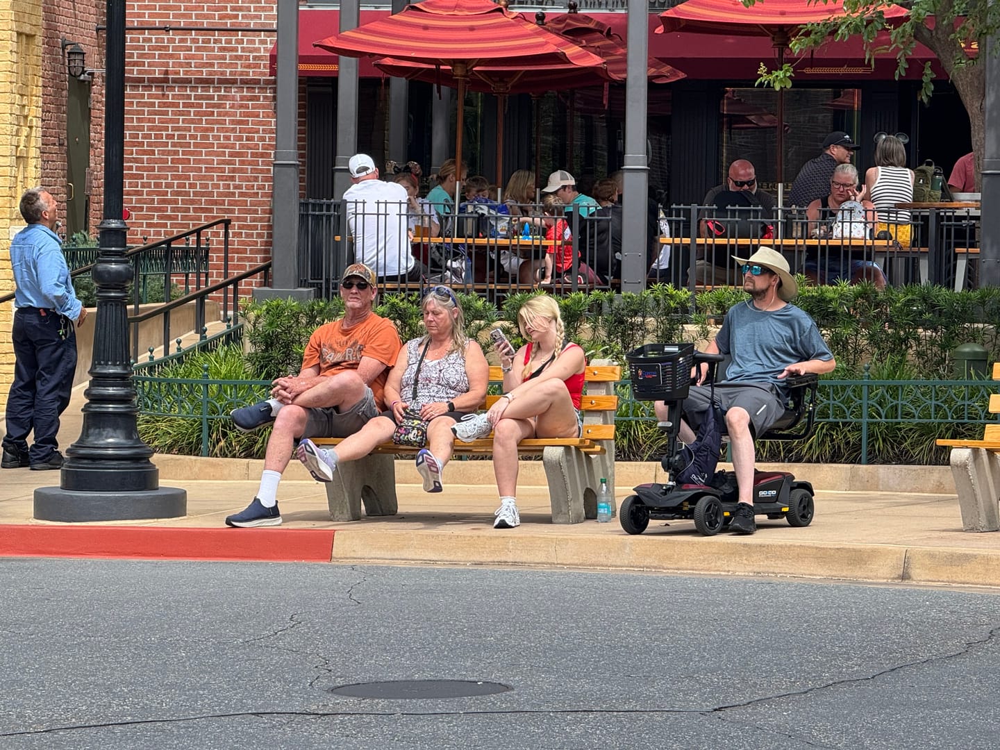 Customer photo review of Multiday Mobility & ECV Foldable Travel Scooter Rental 300 Pound Capacity (3 or more days)