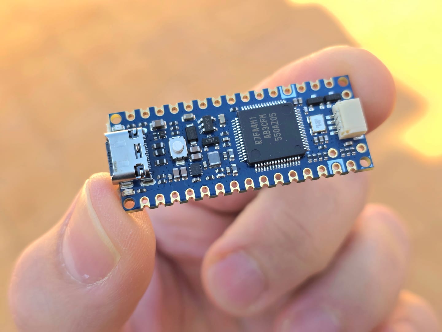 Customer photo review of Arduino® Nano R4