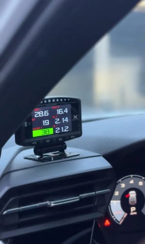 Customer photo review of XF Series X1 OBD2 Smart Digital Multi Meter Gauge