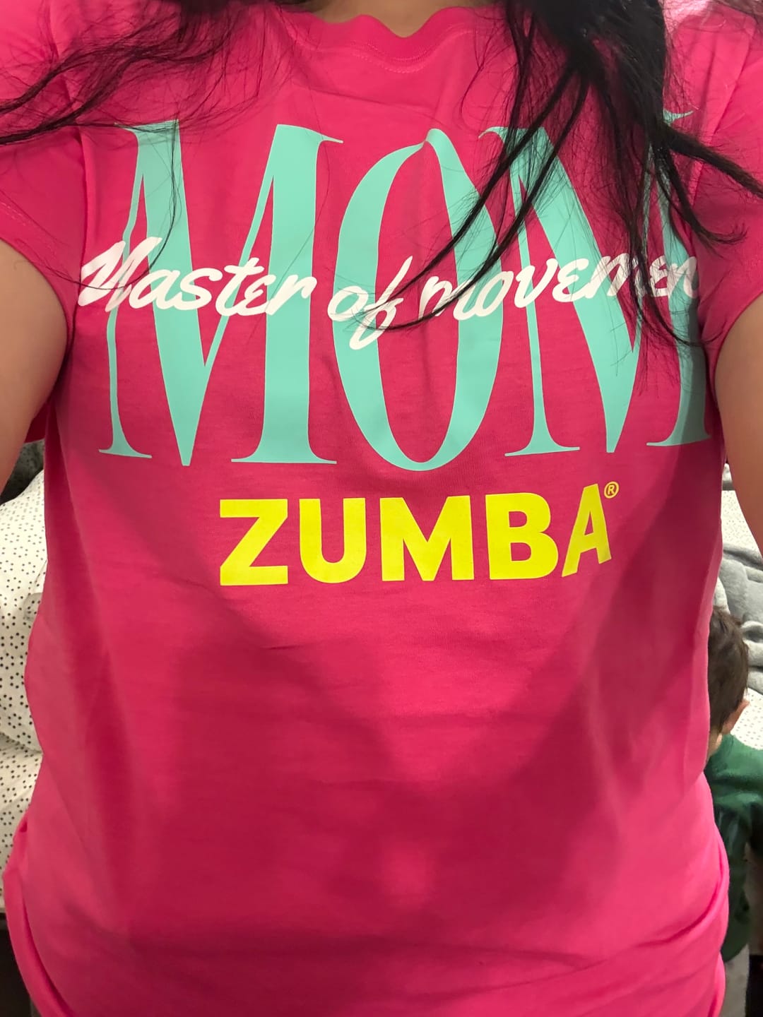 Customer photo review of Zumba Mothers Day Tee