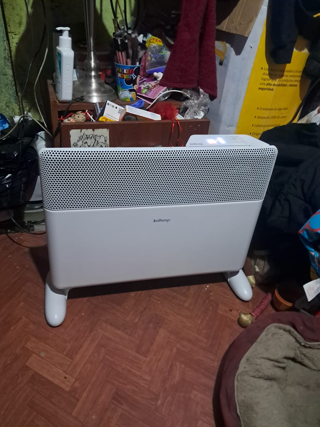Customer photo review of Estufa Eléctrica Kaltemp Apolo Inverter 1500W Wifi | 18m2